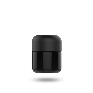 Basic Glass Jar - Black